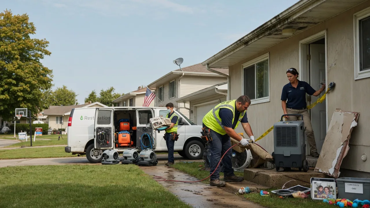Water Damage Restoration in Fairmount City, PA near me